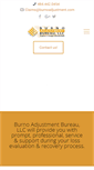 Mobile Screenshot of burnoadjustment.com